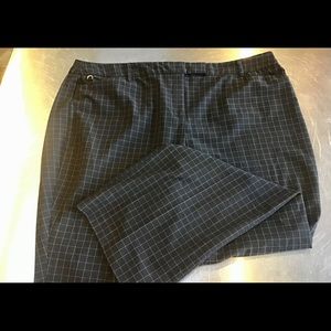 Black/Rust 20W Dress Pants